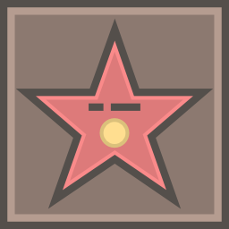 Walk of fame icon