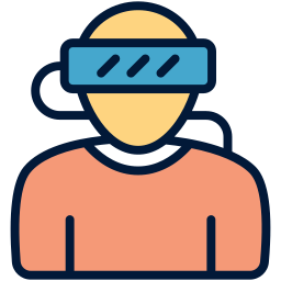 Virtual reality icon