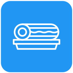 Roll cake icon