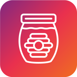 Honey jar icon