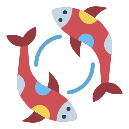 Carp fish icon