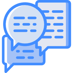 Speech bubbles icon