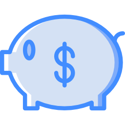 Piggy bank icon