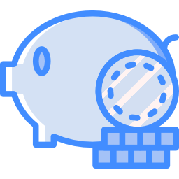 Piggy bank icon