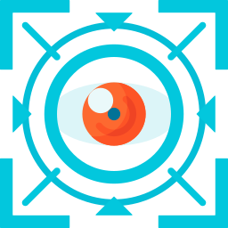 Eye scanner icon