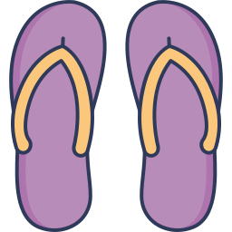 Flip flop icon