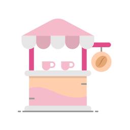 Coffee shop icon