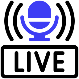 Live broadcast icon