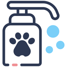 Pet shampoo icon