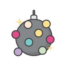 Disco light icon