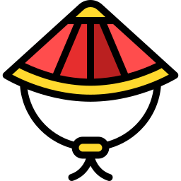 Chinese hat icon