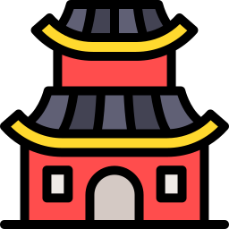 chinesischer tempel icon