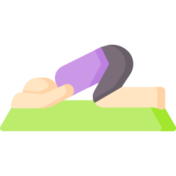 Yoga pose icon