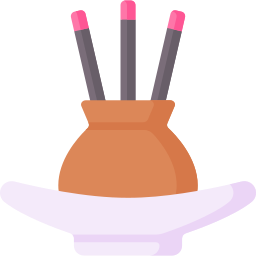 Incense sticks icon