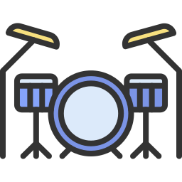 Drum set icon