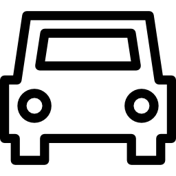 車の正面図 icon