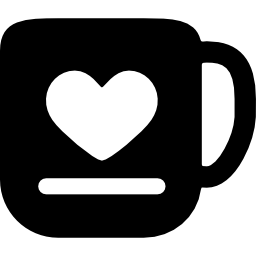 Cup with a heart icon