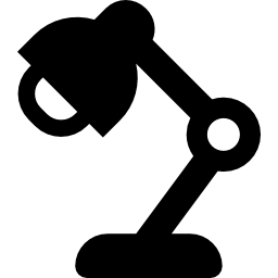 Study lamp icon