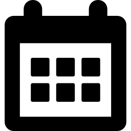 maandelijkse kalender icoon