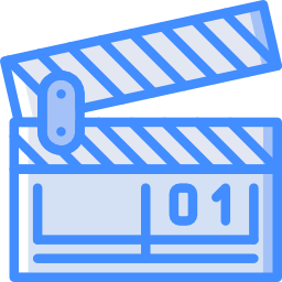 clapperboard icon