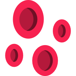 Blood cells icon