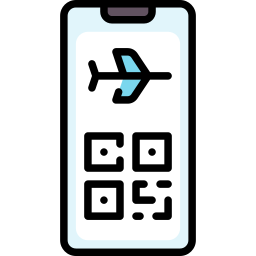 Boarding pass icon