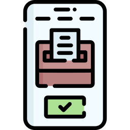 Online voting icon