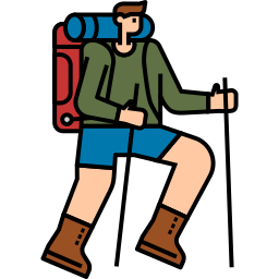 Hiking icon