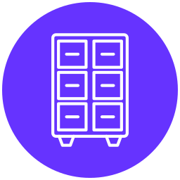 Filing cabinet icon