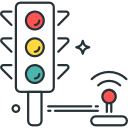 feux de circulation Icône