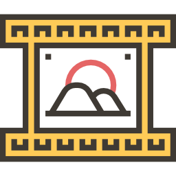 Film reel icon