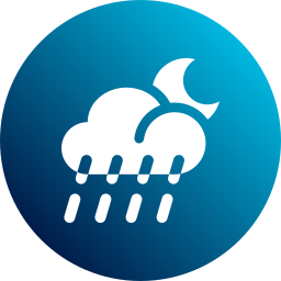 Heavy rain icon