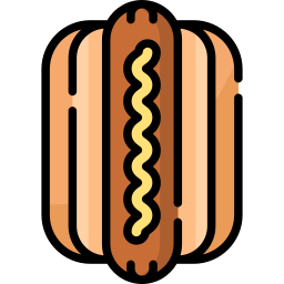 hot-dog Icône