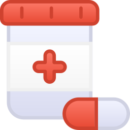 Pill jar icon