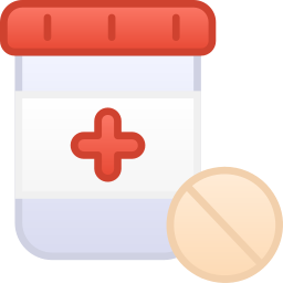 Pill jar icon