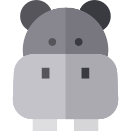 Hippopotamus icon