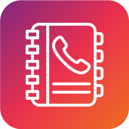 Contacts book icon