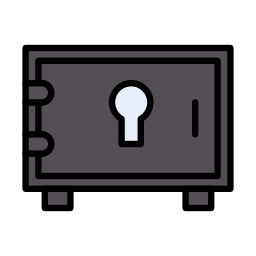 Safe box icon