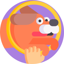 Dog competition icon