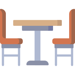 Dining table icon