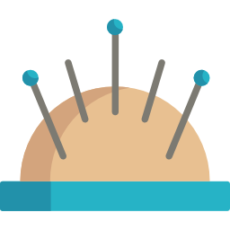 Pin cushion icon