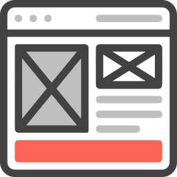 Wireframe icon