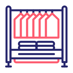 Clothes rack icon