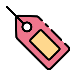 Label tag icon