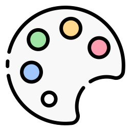 Paint palette icon