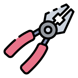 Crimping pliers icon