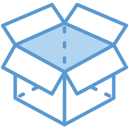 Delivery box icon