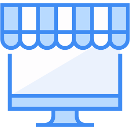 Online shop icon