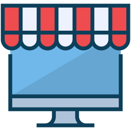 Online shop icon