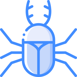 Stag beetle icon